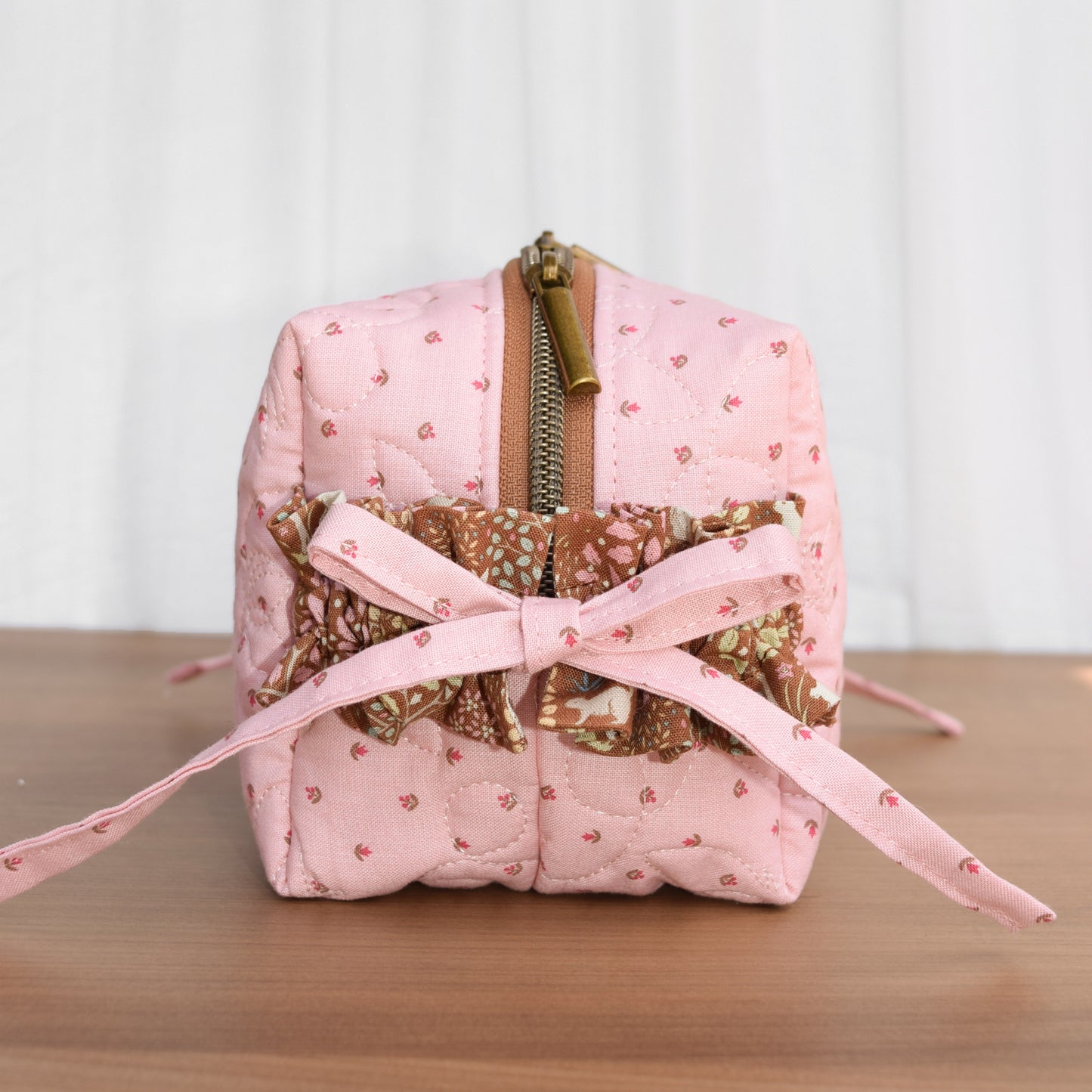 Medium Premium Gracie Bow Box Bag Sample - French Market in Pink
