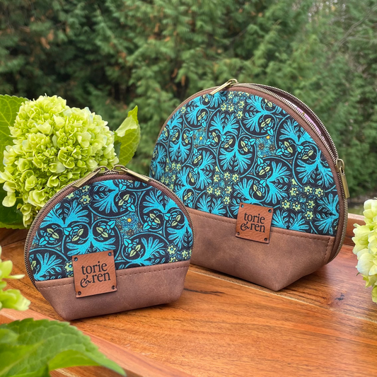 Mini Shell Zipper Bag 2 Piece Sample Set - Noir William